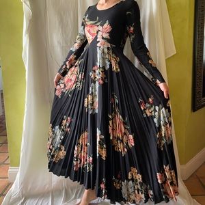 Free People floor length dress